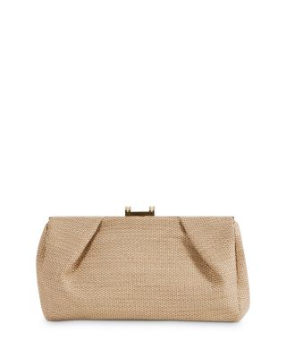 REISS - Madison Woven Frame Clutch