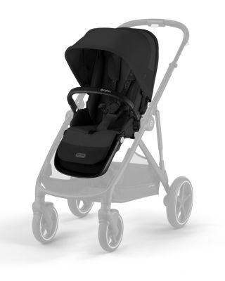 eGazelle/Gazelle S 2 Second Seat – Moon Black with Black Bumper Bar