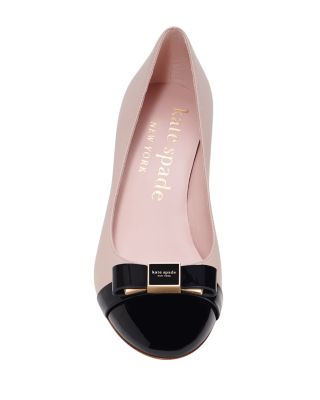 Women's Bowdie Cap Toe Pumps