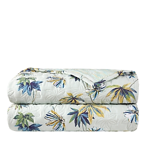 Yves Delorme Tropical Cotton Sateen Coverlet, Full Queen