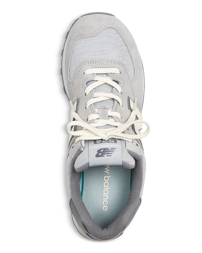 New Balance Women's 574 Low Top Sneakers In Light Gray