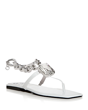 Jeffrey Campbell Women's Ring-On-It Embellished Thong Sandals