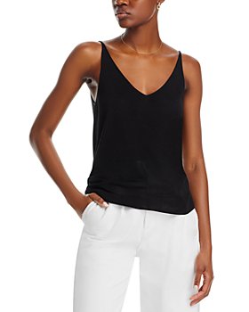Cotton Ribbed Tank Tops for Women Slim Fit Scoop Neck Black – RASPBERRY  PUDDING