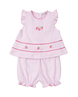 Shop Kissy Kissy Girls' Sunsuit Two Piece Swim Cover-up - Baby In Pink