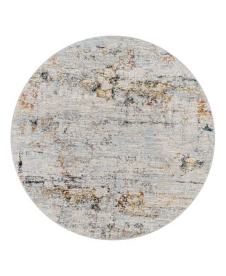 Livabliss Laila Laa-2300 Round Area Rug, 6'7 x 6'7