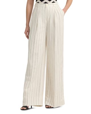 Ralph Lauren - Striped Wide Leg Pants
