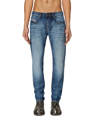 Diesel - 2019 D-Strukt Slim Fit Jeans in Medium Blue
