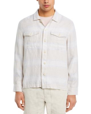 Kerouac Relaxed Fit Button Front Printed Jacket