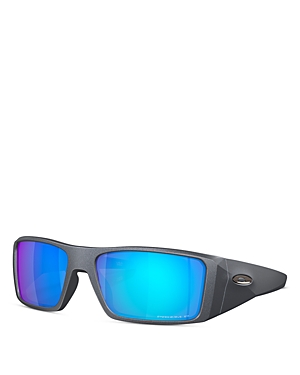 Oakley Heliostat Rectangular Sunglasses, 61mm