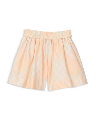Burberry - Girls' Marcy Check Cotton Shorts - Little Kid, Big Kid