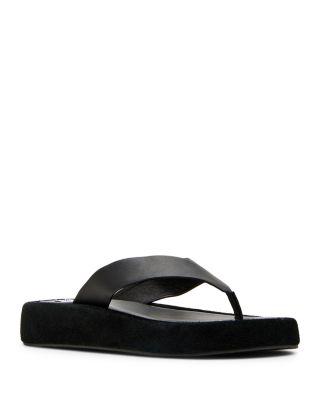 STEVE MADDEN - Women's Kylen Slip On Thong Platform Sandals