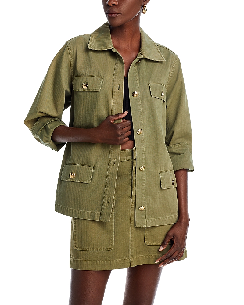 Anine Bing Corey Jacket In Army Green