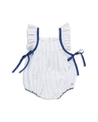 Baby Girls Ailee Dress Set - Pink Dewdrop Block Print | Pink Chicken main image 1
