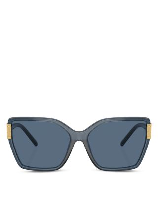 Flat Eleanor Square Sunglasses, 58mm