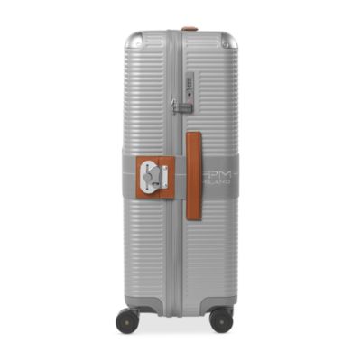 Bank Zip Deluxe Extra Large Checked Suitcase