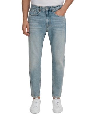 REISS - Ordu R-Washed Slim Fit Jeans in Light Blue