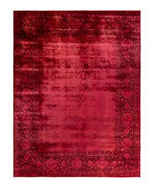 Bloomingdale's Fine Vibrance M1607 Area Rug, 9'3 X 12'3 In Red