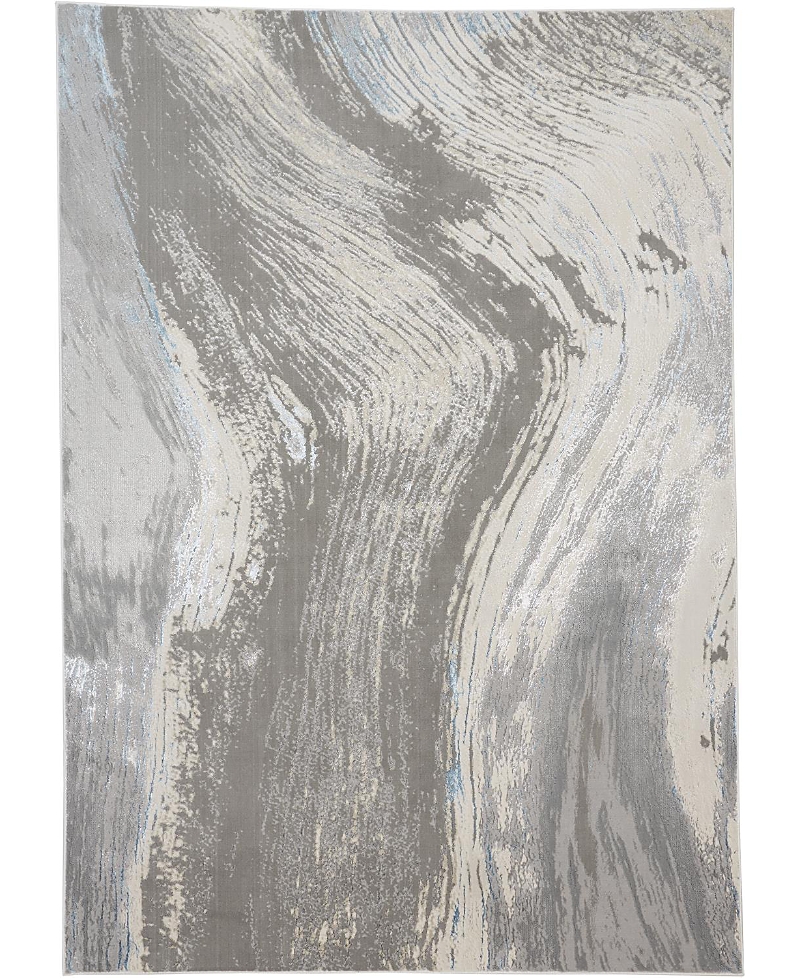 Photos - Chandelier / Lamp Feizy Azure AZR3524F Area Rug, 5' x 8' AZR3524FGRYSLVE10
