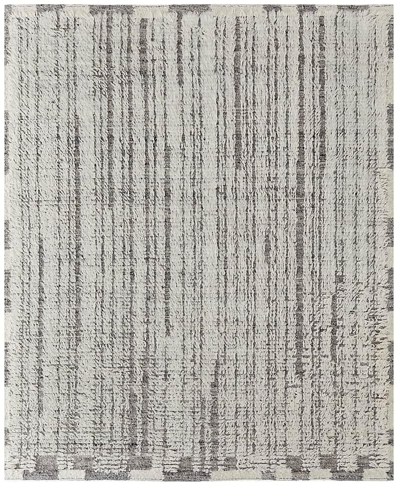 Feizy Ashby Ash8906f Area Rug, 2' X 3' In Ivory/gray
