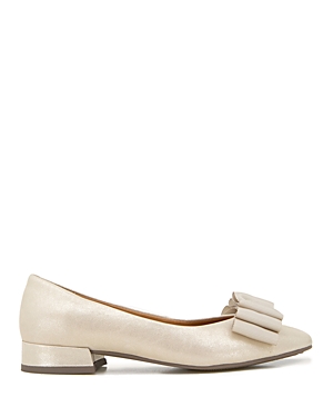 GENTLE SOULS BY KENNETH COLE GENTLE SOULS BY KENNETH COLE WOMEN'S ATLAS SLIP ON BOW BALLET FLATS