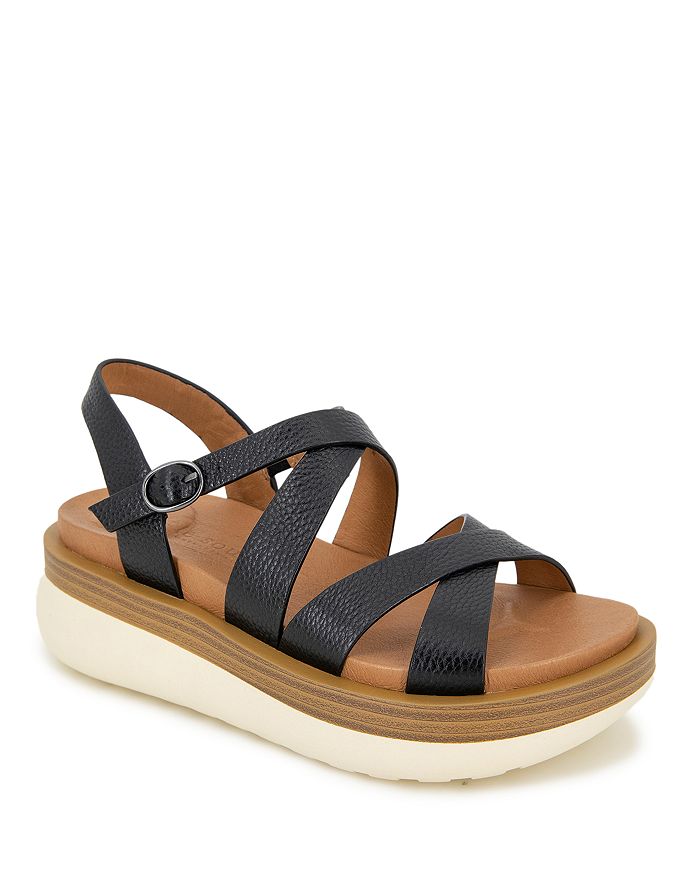 Women s Rebha Crossover Strap Platform Sandals