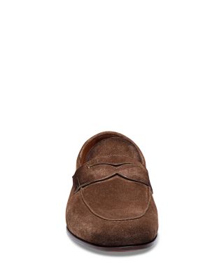 Carlos Suede Penny Loafers