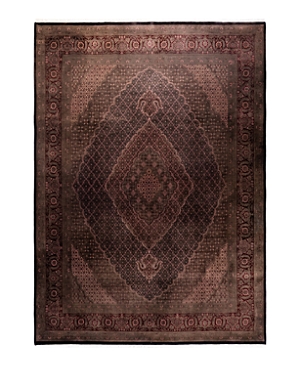 Shop Bloomingdale's Fine Vibrance M1708 Area Rug, 9' X 12'4 In Brown