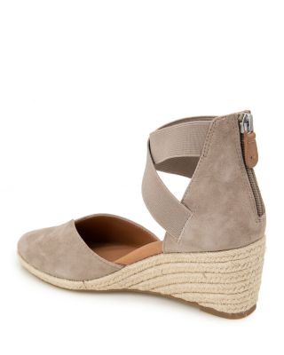 Women's Orya Almond Toe Espadrille Wedge Heel Pumps