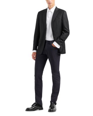 Bib-Front Slim Fit Tuxedo Shirt