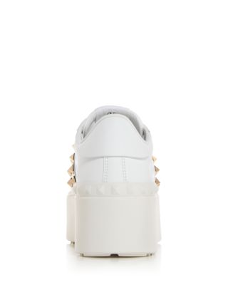 Women's Rockstud Untitled Low Top Platform Sneakers