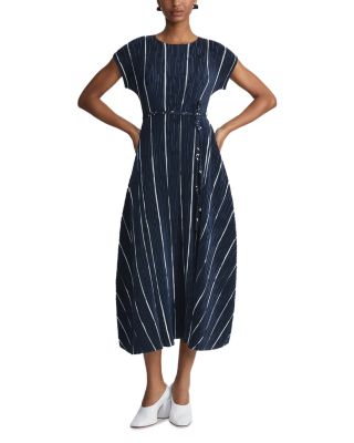 Lafayette 148 New York - Pliss&eacute; Flared Dress