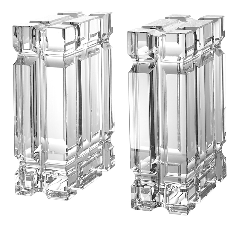 Eichholtz Linea Bookend, Set Of 2 In Clear