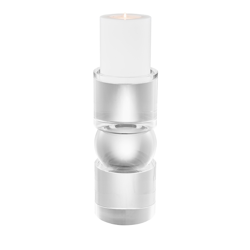 Eichholtz Earls Court Small Candle Holder In Clear