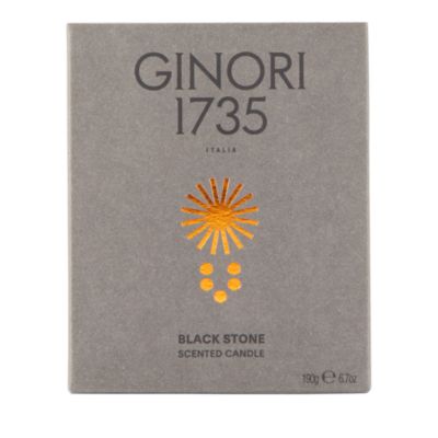 LCDC Black Stone Candle Refill, 6.7 oz.