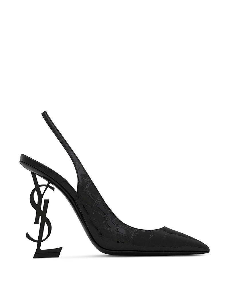 Saint Laurent Women's Opyum Slingback Pumps