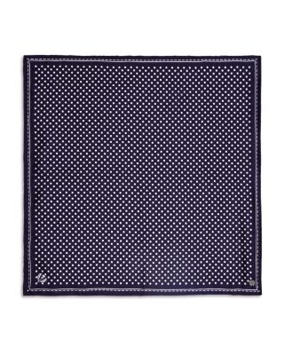 Classic Dottie Square Silk Bandana