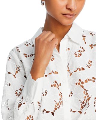 Seychelle Lace Button Front Shirt