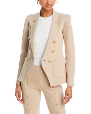 L'AGENCE - Kenzie Metallic Knit Blazer