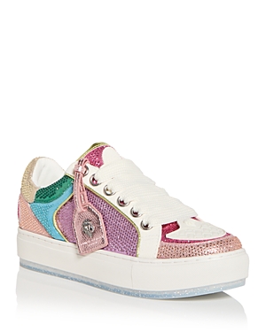 Kurt Geiger Women's Southbank Tag Platform Sneakers In Open Misce