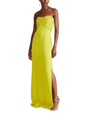 HALSTON - Henna Satin Gown