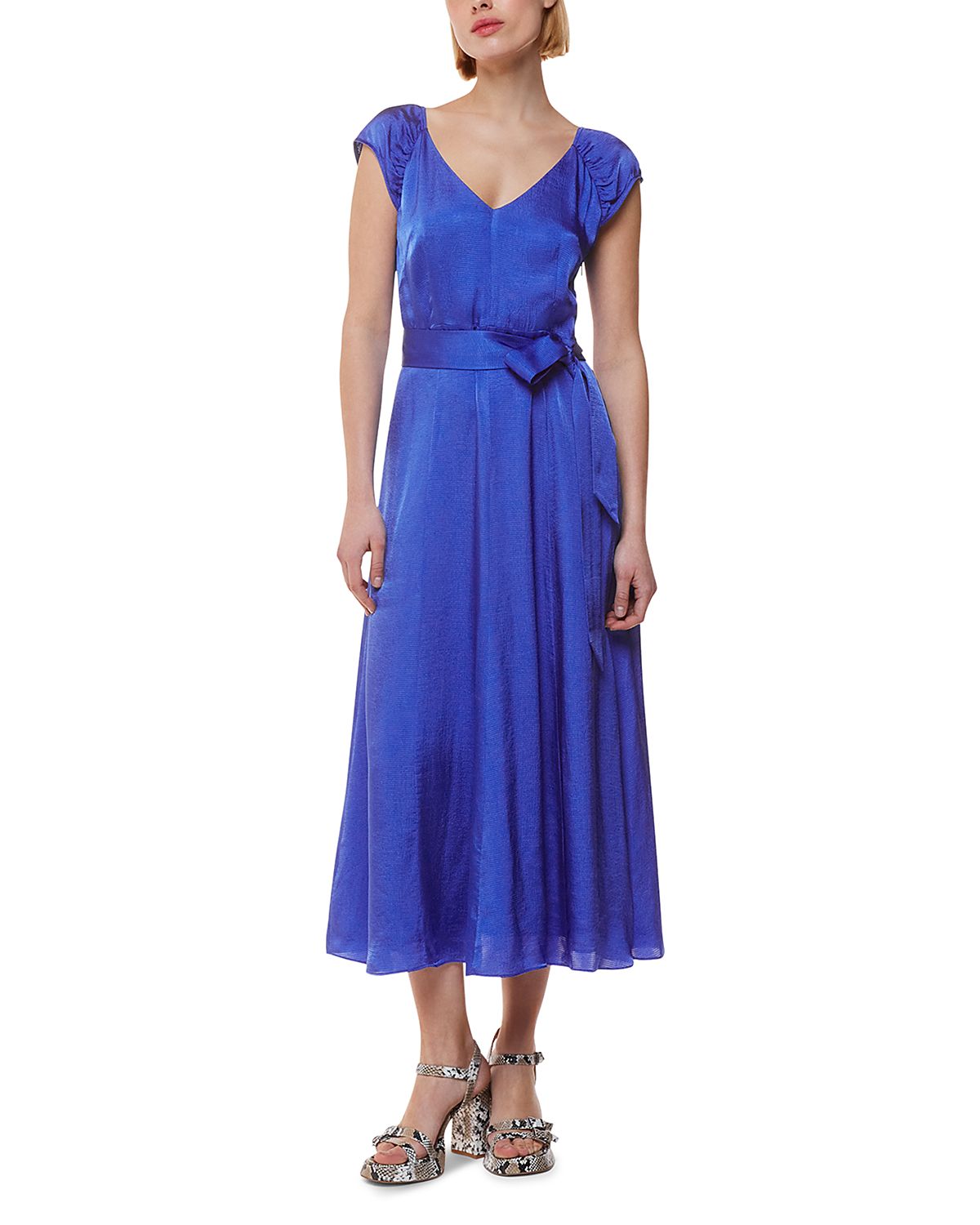 Whistles Arie Twist Front Dress