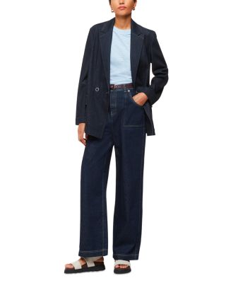 Rosa Cotton Double Trim Tee