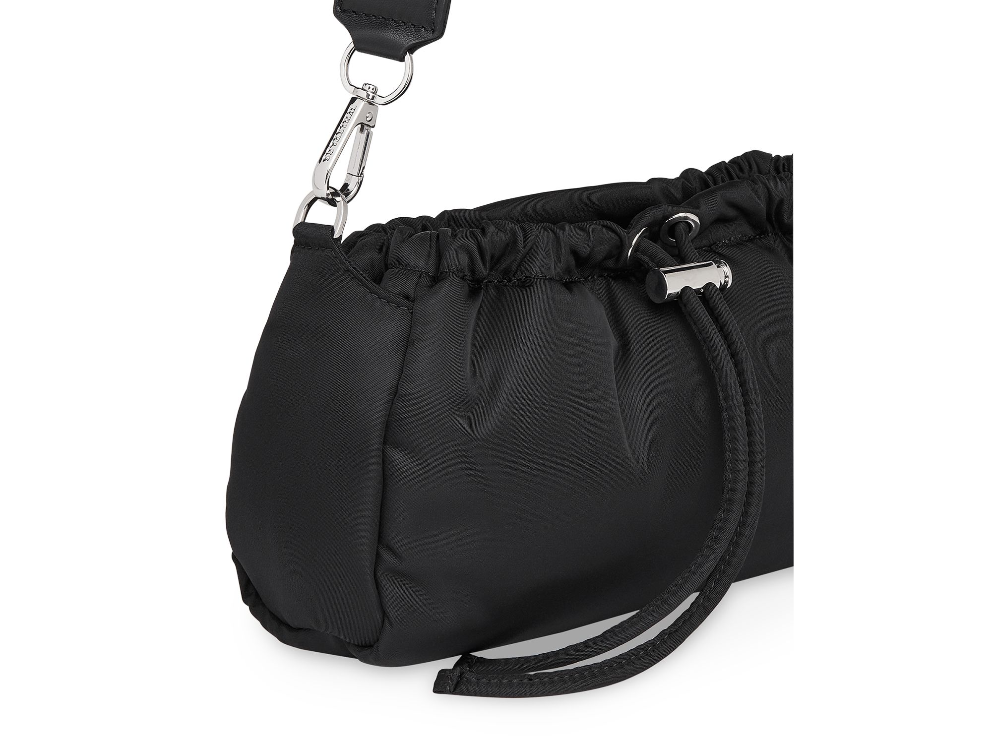 Bennie Drawstring Popper Shoulder Bag — Image 5