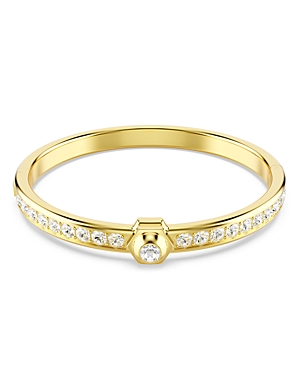 Shop Swarovski Numina Crystal Bangle Bracelet In Gold/crystal