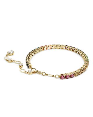 Matrix Rainbow Crystal Tennis Bracelet