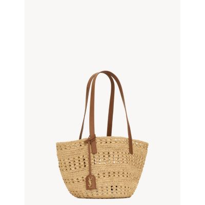  Panier Small Tote Bag In Raffia