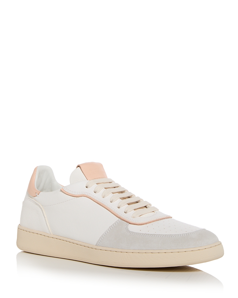 Stuart Weitzman Sw Courtside Sneaker In Light Gray/pink