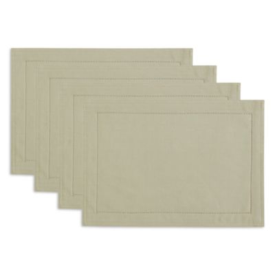 Alison Hemstitch Placemat, Set of 4 