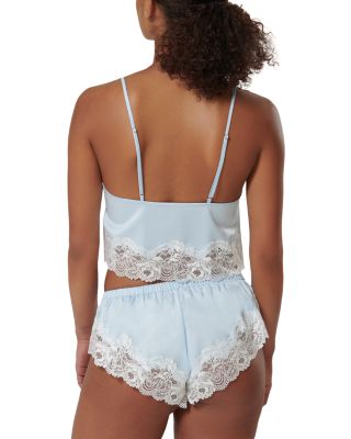 Isabella Luxury Satin Cami &amp; Short Set