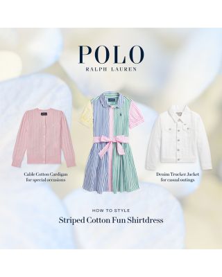 Girls' Cable-Knit Cardigan - Little Kid, Big Kid